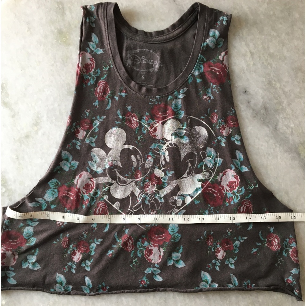 ✨Mickey & Minnie Crop Top T-Shirt✨ - Picture 5 of 11
